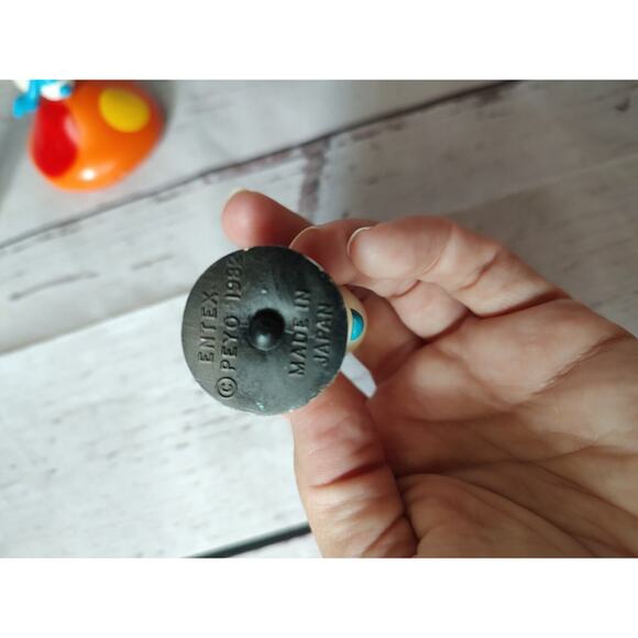 Lot Of 3 Vintage Smurfs Peyo 1982 1978 Chef Hot Coco Mushroom - Picture 3 of 8